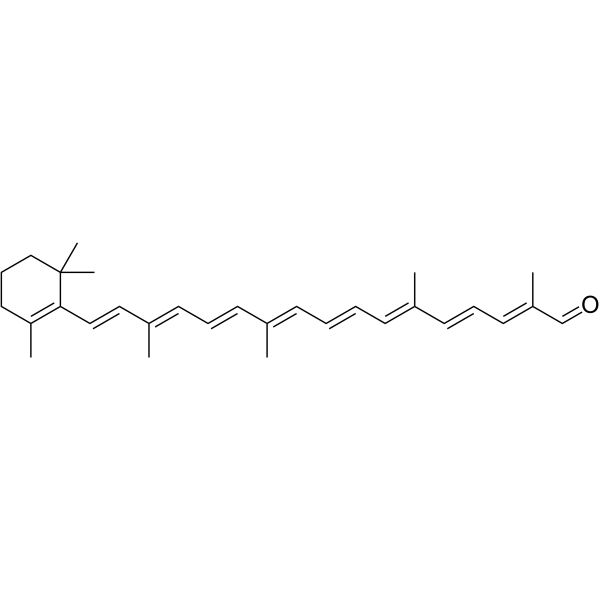 β-Apo-8’-carotenal  Chemical Structure