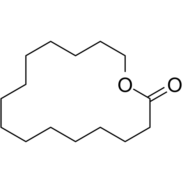 ω-Pentadecalactone  Chemical Structure