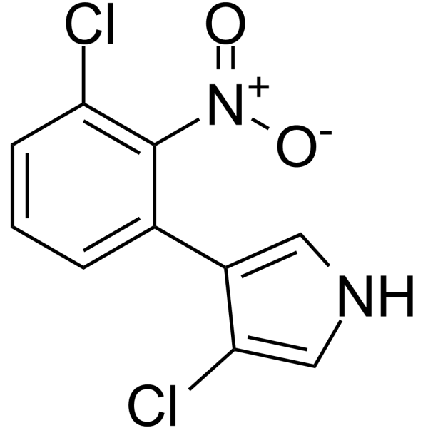 Pyrrolnitrin  Chemical Structure