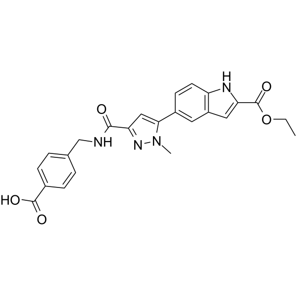 MMP13-IN-3 التركيب الكيميائي