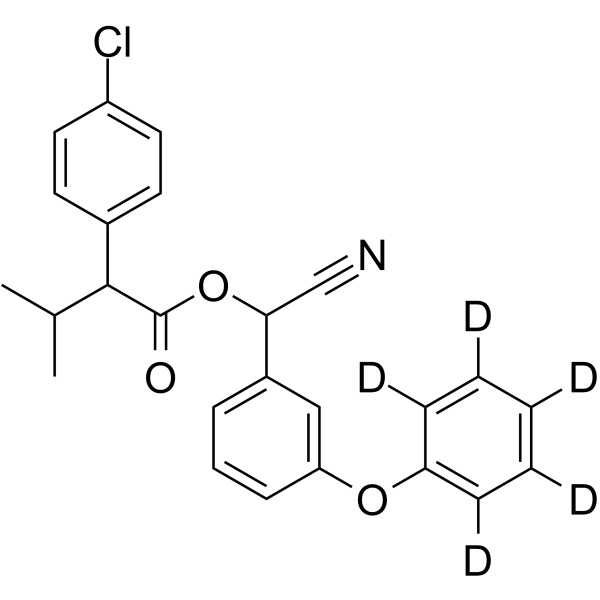 Fenvalerate-d5  Chemical Structure