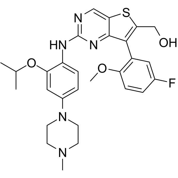 ALK kinase inhibitor-1  Chemical Structure