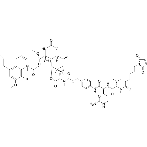Mal-VC-PAB-DM1  Chemical Structure