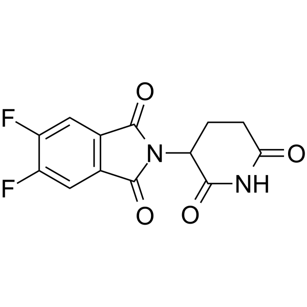 Thalidomide-5,6-F  Chemical Structure