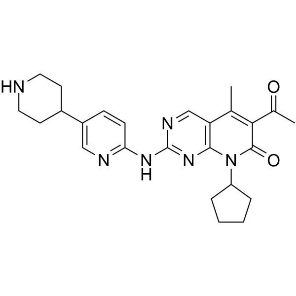 Dalpiciclib Chemische Struktur