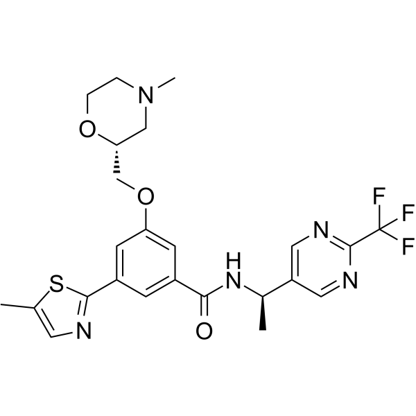 Filapixant  Chemical Structure