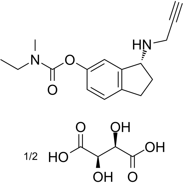 Ladostigil hemitartrate  Chemical Structure