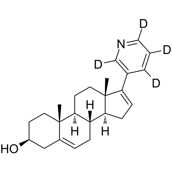 Abiraterone-D4  Chemical Structure
