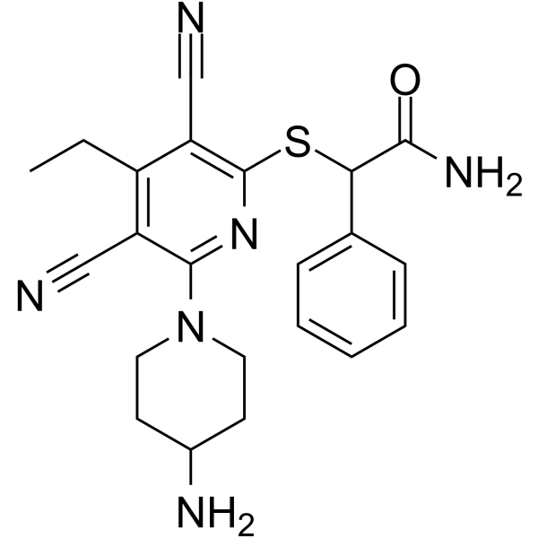 GSK-3685032 化学構造