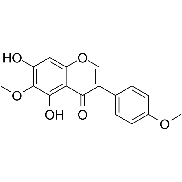 Irisolidone Chemische Struktur