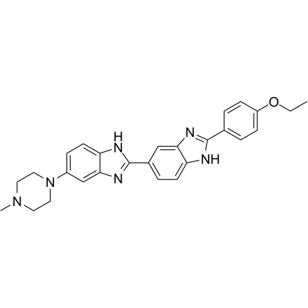 Hoechst 33342  Chemical Structure