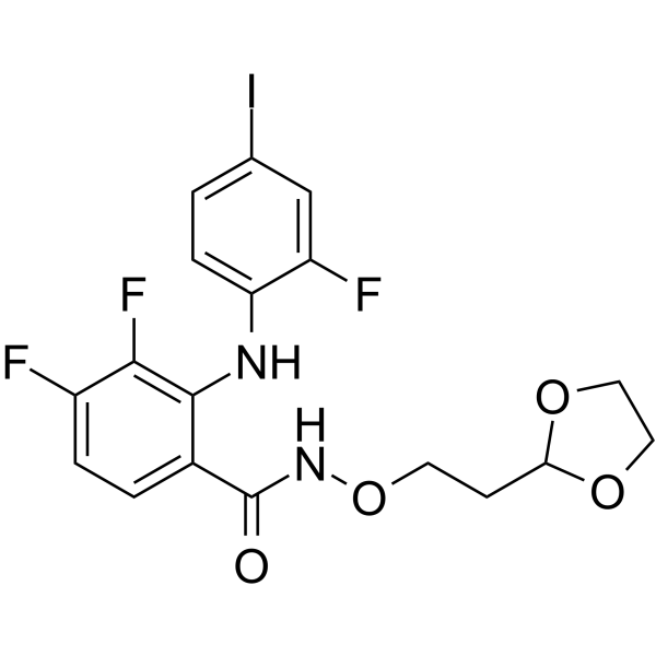 PD0325901-O-C2-dioxolane التركيب الكيميائي