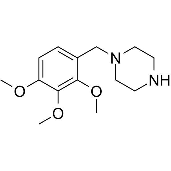 Trimetazidine  Chemical Structure