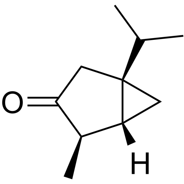 α-Thujone  Chemical Structure