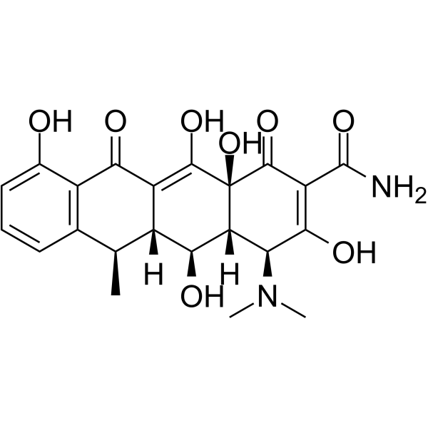 Doxycycline 化学構造