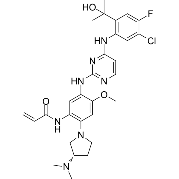 (S)-Sunvozertinib  Chemical Structure