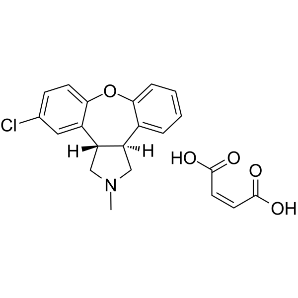 Asenapine maleate  Chemical Structure
