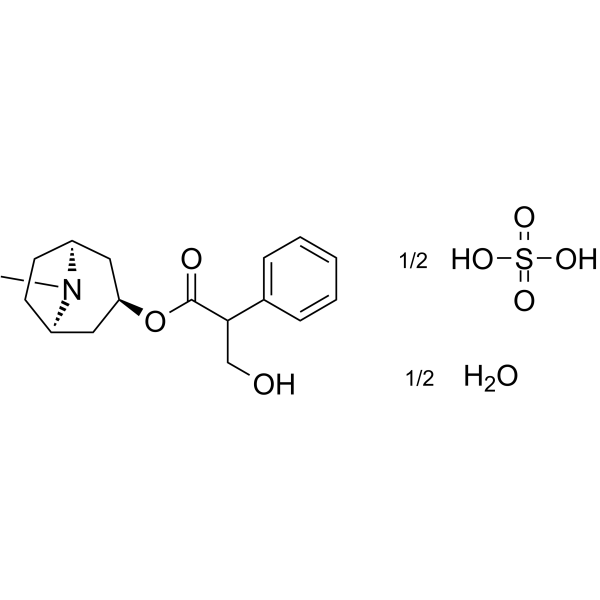 Atropine sulfate monohydrate  Chemical Structure