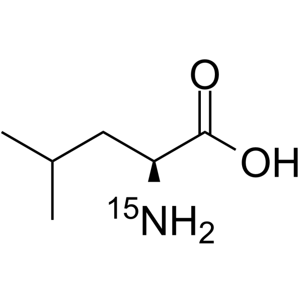 L-Leucine-15N  Chemical Structure