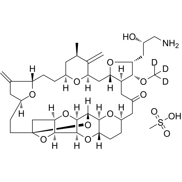 Eribulin-d3 mesylate  Chemical Structure
