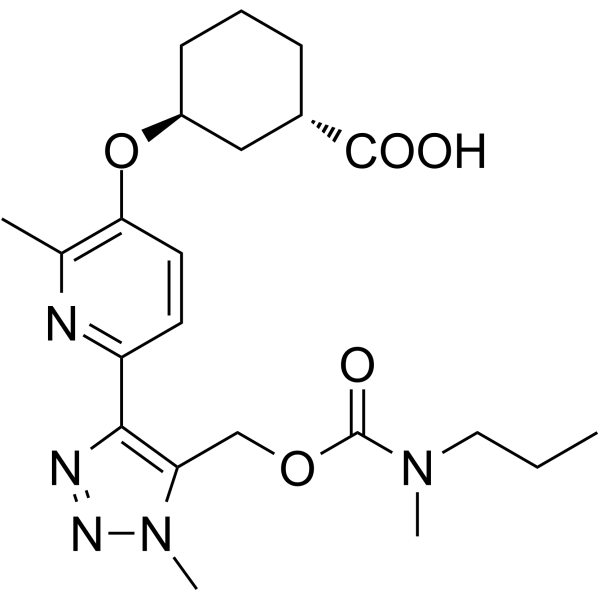 BMS-986278 Chemical Structure