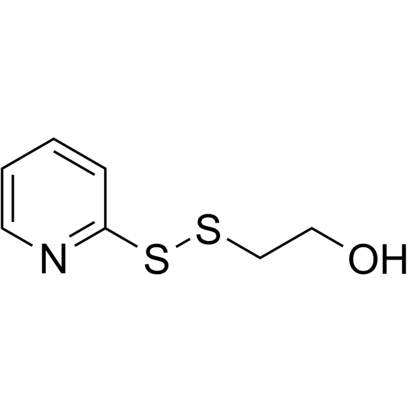 (2-pyridyldithio)-PEG1-hydrazine Chemische Struktur