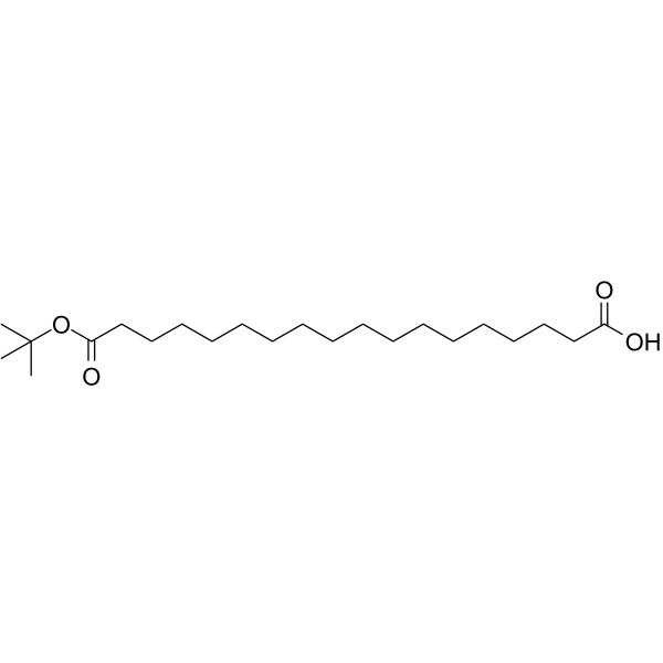 Boc-C16-COOH  Chemical Structure