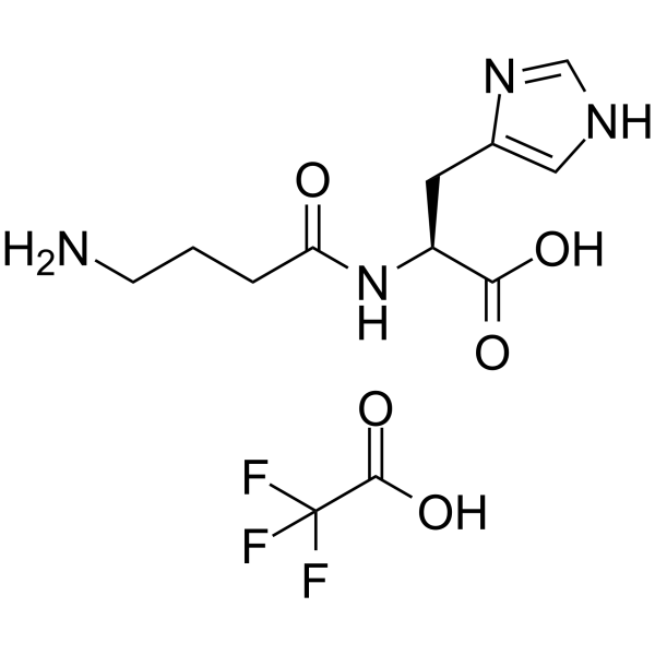 Homocarnosine TFA  Chemical Structure