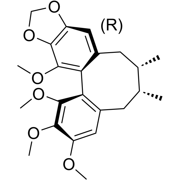 (+)-Schisandrin B  Chemical Structure