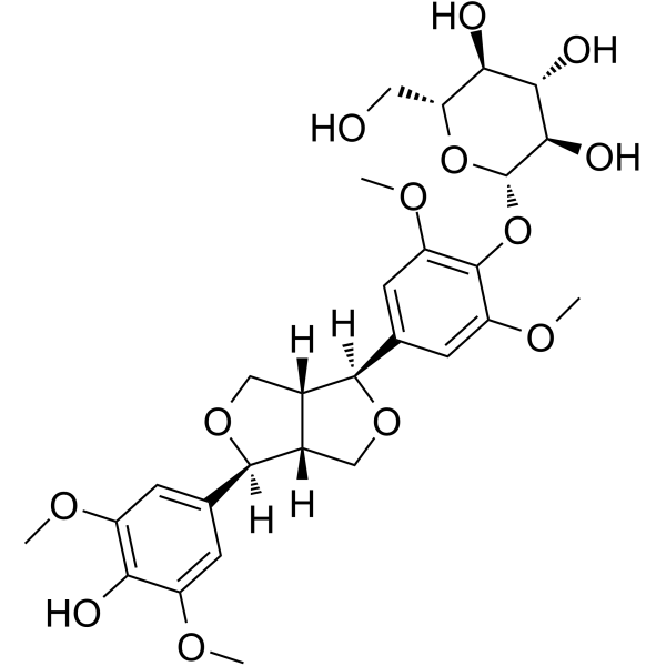Acanthoside B التركيب الكيميائي