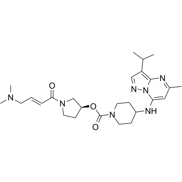 CDK7-IN-2 التركيب الكيميائي
