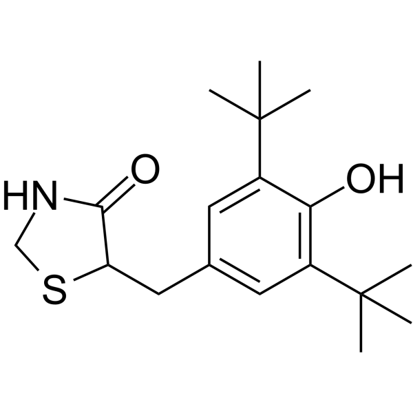 Tazofelone  Chemical Structure