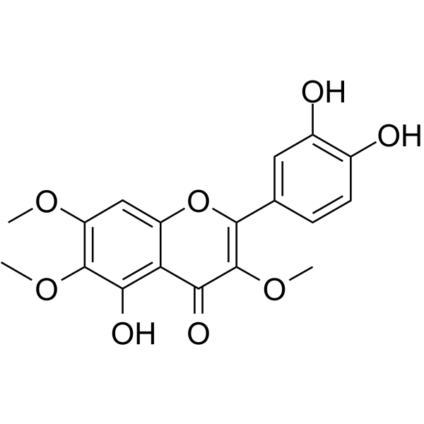 Chrysosplenol D التركيب الكيميائي