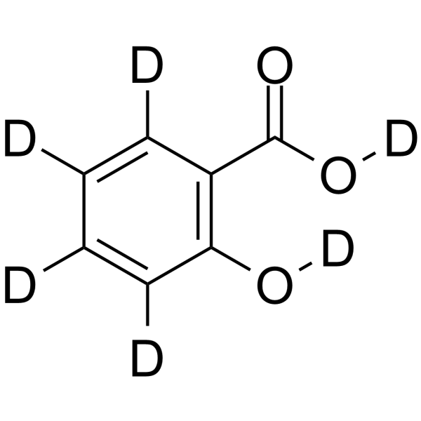 Salicylic acid-d6  Chemical Structure