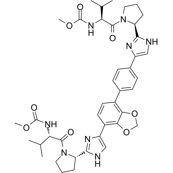 Coblopasvir  Chemical Structure