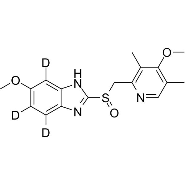 Omeprazole-d3-1  Chemical Structure