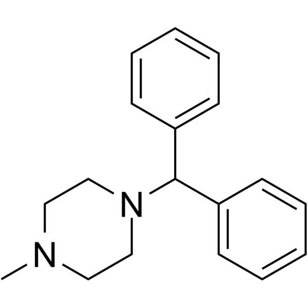 Cyclizine 化学構造