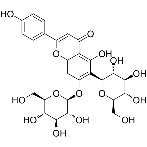 Saponarin Chemische Struktur