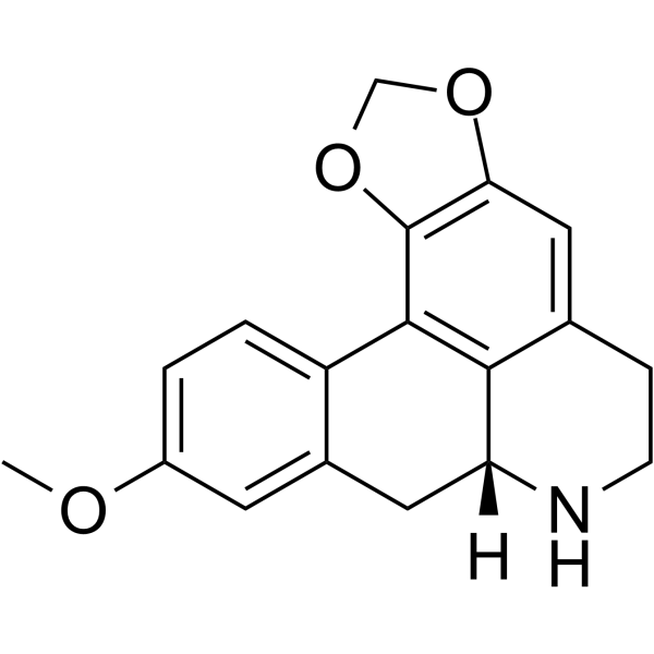 Xylopine 化学構造