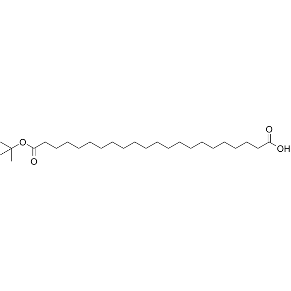 22-(tert-Butoxy)-22-oxodocosanoic acid  Chemical Structure