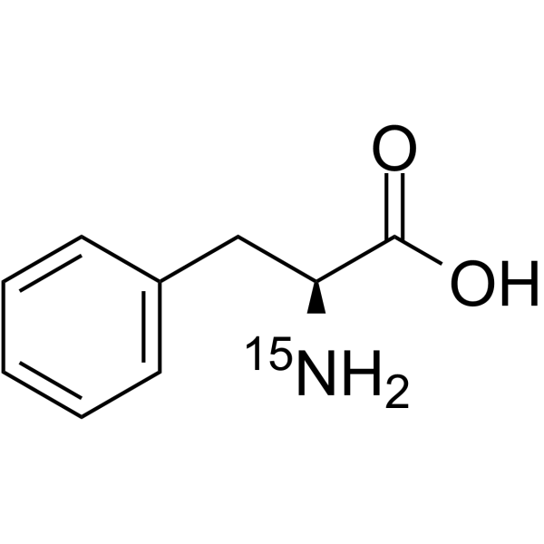 L-Phenylalanine-15N  Chemical Structure