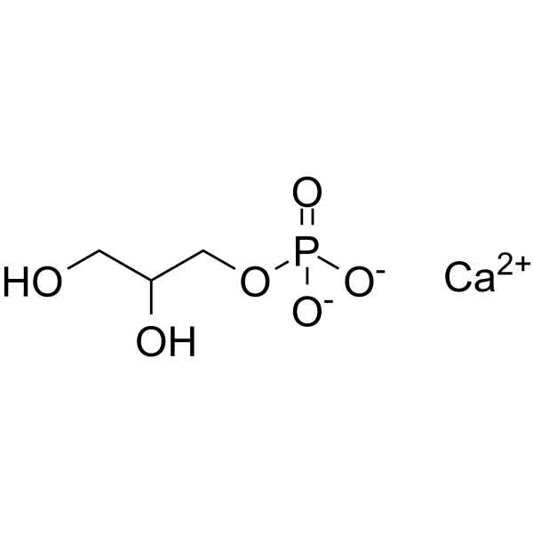 Calcium glycerophosphate Chemische Struktur