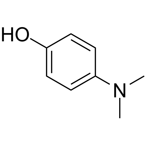 4-(Dimethylamino)phenol Chemische Struktur