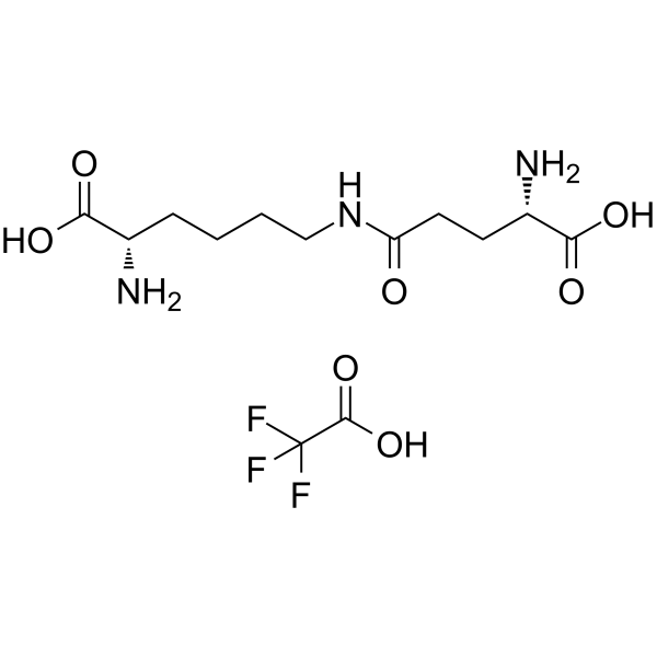 Epsilon-(gamma-glutamyl)-lysine TFA  Chemical Structure