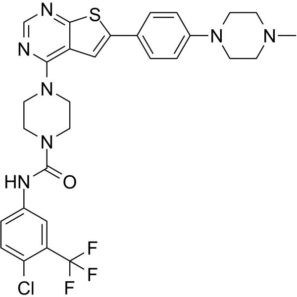 VEGFR-3-IN-1 Chemische Struktur