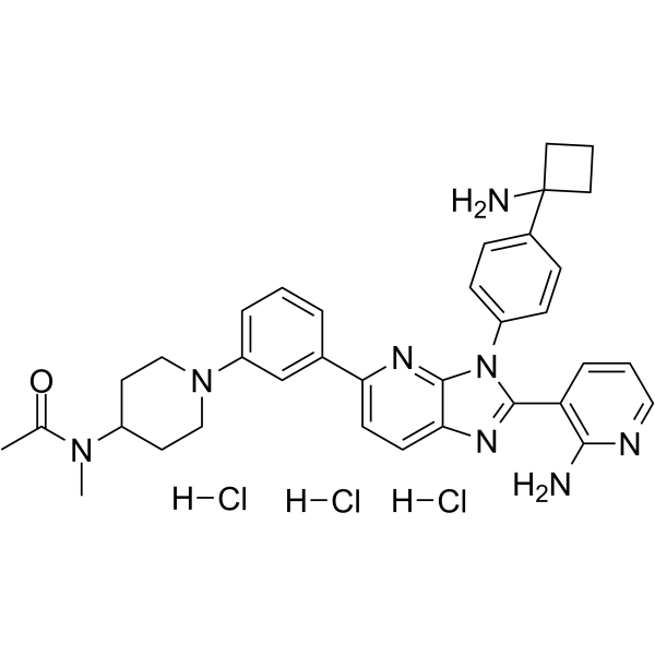 Vevorisertib trihydrochloride  Chemical Structure