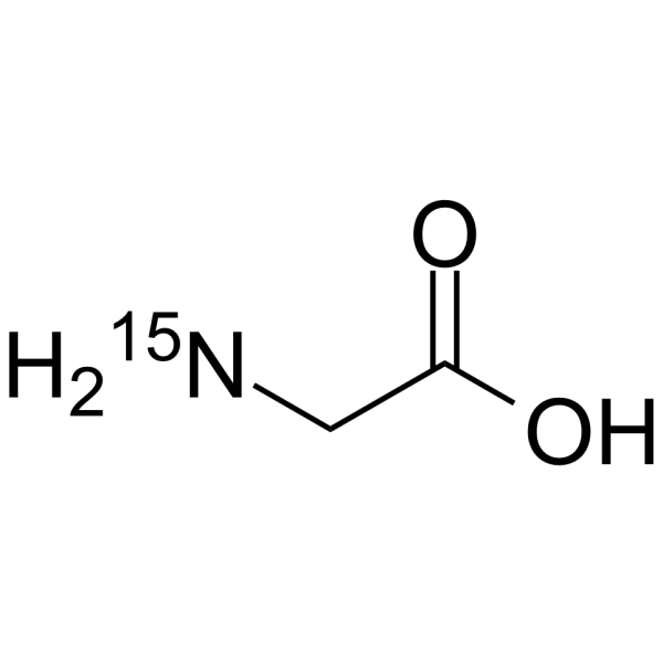 Glycine-15N  Chemical Structure