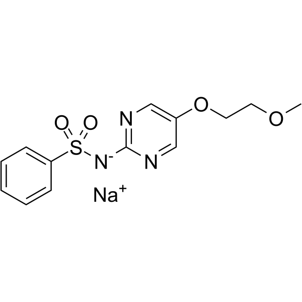 Glymidine sodium Chemische Struktur