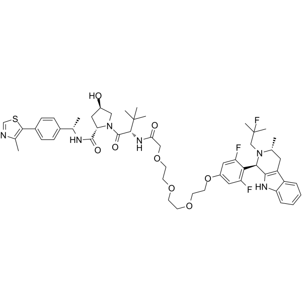 PROTAC ER Degrader-4 Chemische Struktur