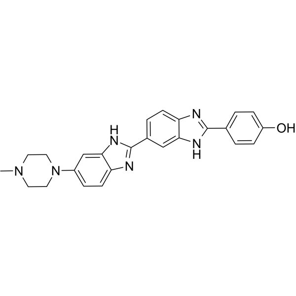 Hoechst 33258  Chemical Structure
